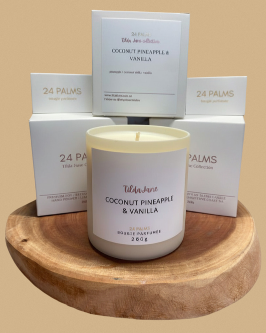 Coconut, Pineapple & Vanilla candle