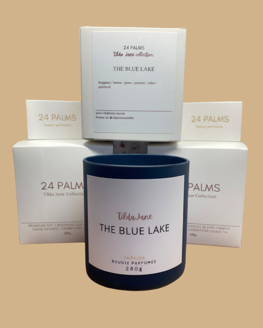 The Blue Lake Candle