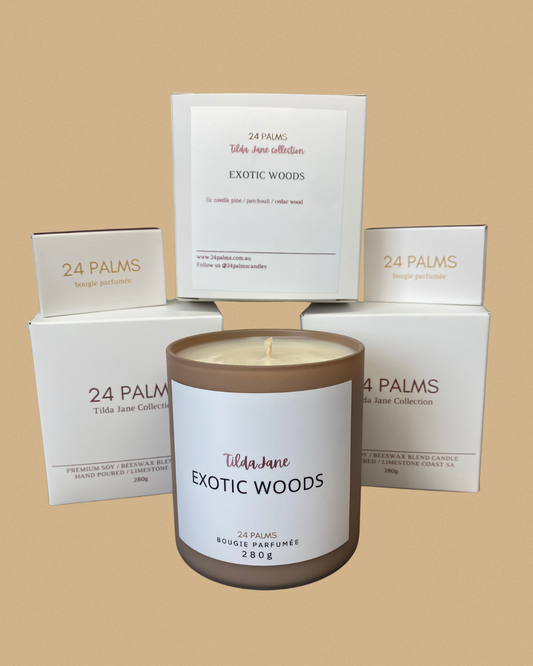 Exotic Woods Candle