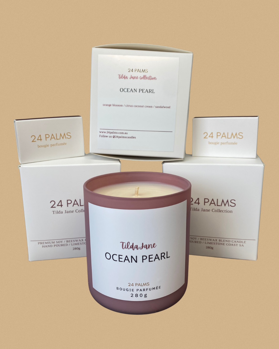 Ocean Pearl Candle
