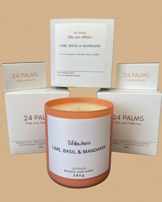Lime, Basil & Mandarin Candle