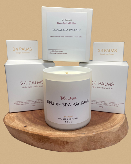 Deluxe Spa Package Candle
